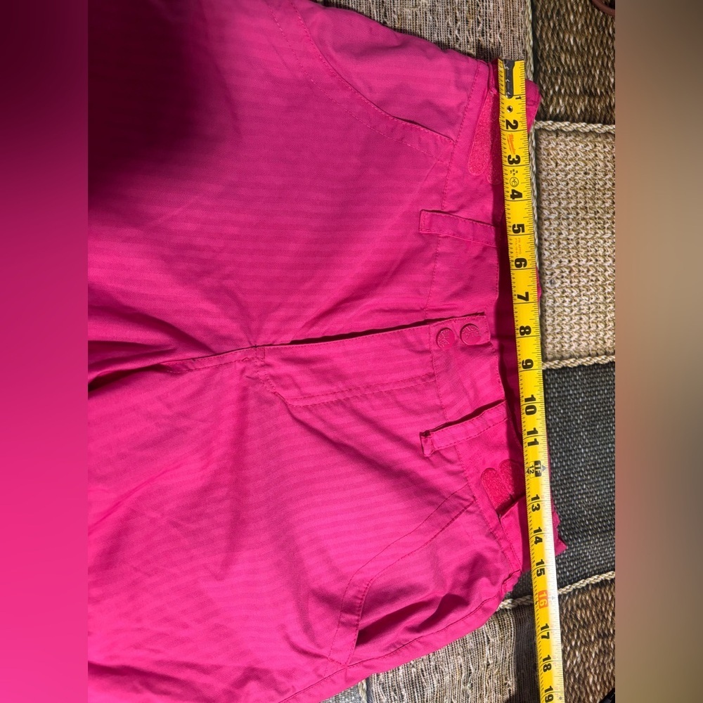 Billabong Kids' Bright Pink Cargo Pants for the snow - Picture 10 of 15